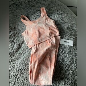 Woman’s small workout set